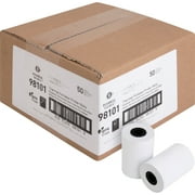 Business Source, BSN98101, 2-1/4x55 POS Receipt Thermal Rolls, 50 / Carton, White