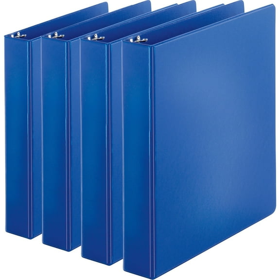 Business Source Binder 8.5 x 11 Inch 3 Inch (Pack of 3)