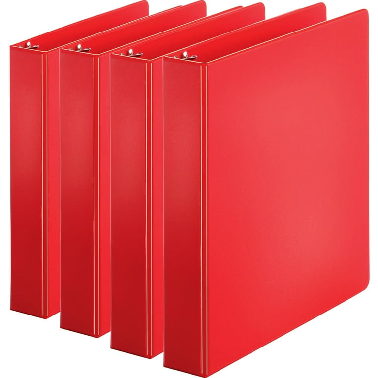 Business Source Basic Round Ring Binders - 1 1/2 Business Source Basic Round Ring Binders - 1 1/2