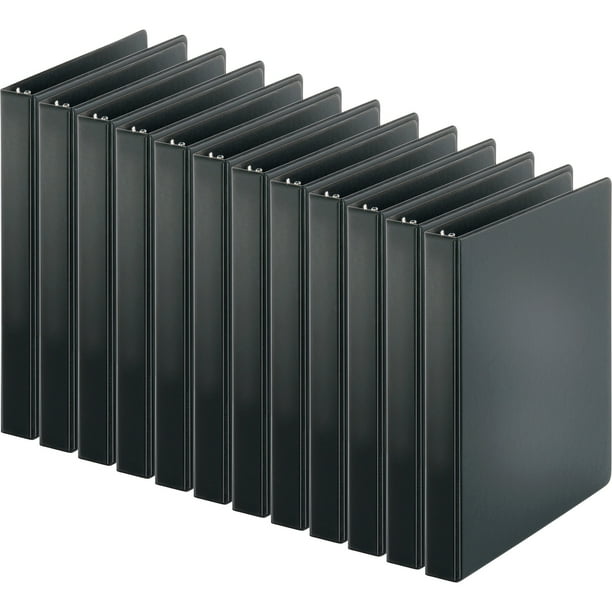 Business Source Round-ring View Binder - 1/2 Business Source Round-ring View Binder - 1/2