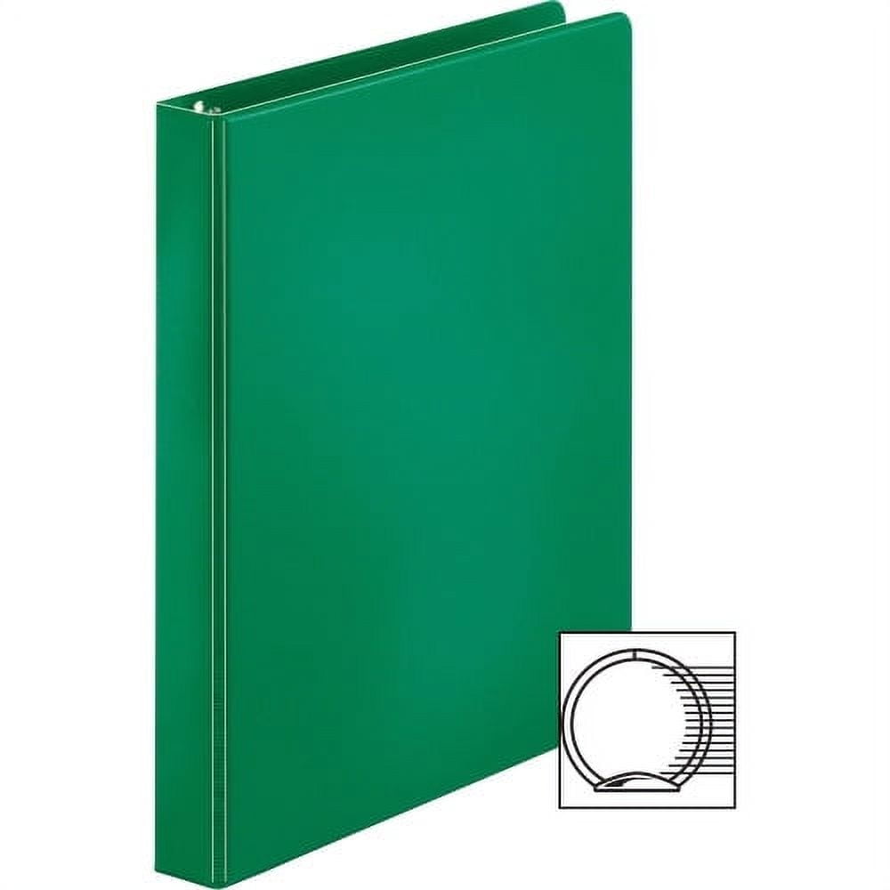 Business Source Basic Roundring Binder 1" Binder Capacity Letter 8