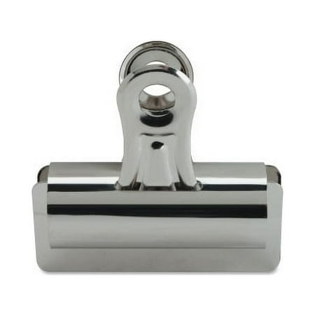 Business Source, BSN58503, Bulldog Grip Clips, 12 / Box, Silver