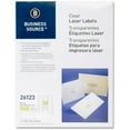 thumbnail image 1 of Business Source, BSN26123, Clear Laser Print Mailing Labels, 1500 / Pack, Clear, 1 of 4