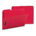 thumbnail image 1 of Business Source Colored Letter Fastener Folders Letter - 8 1/2" x 11" Sheet Size - 3/4" Expansion - 2 Fastener(s) - 2" Fastener Capacity - 1/3 Tab Cut - Top Tab Location - Assorted Position Tab Positi, 1 of 2