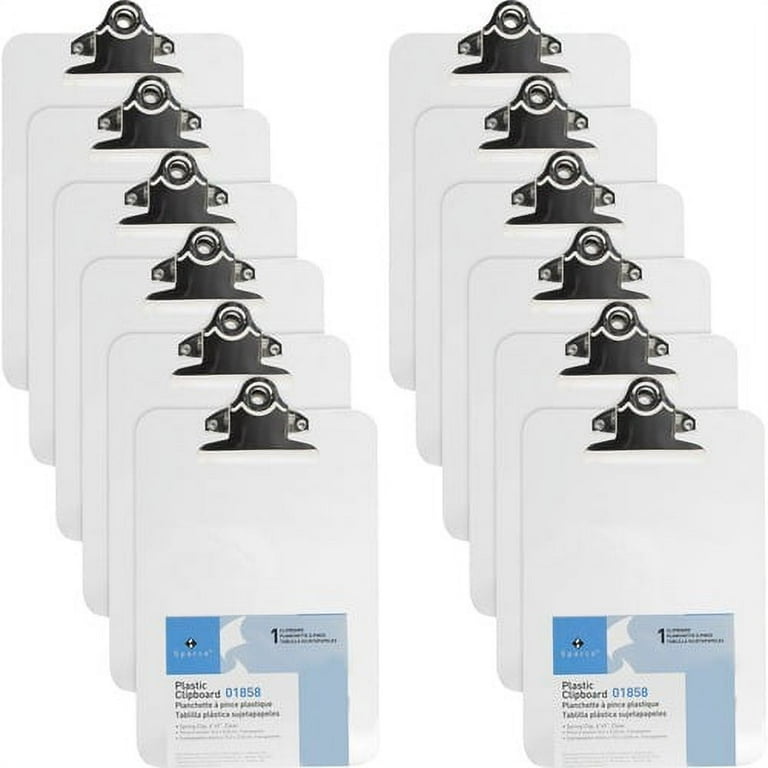 Business Source Plastic Clipboard - 6 Business Source Plastic Clipboard - 6