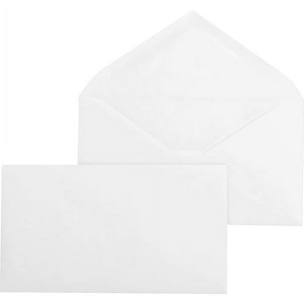Business Source No. 10 Diagonal Seam Window Envelopes - Single Window - #10 - 4 1/8 Business Source No. 10 Diagonal Seam Window Envelopes - Single Window - #10 - 4 1/8