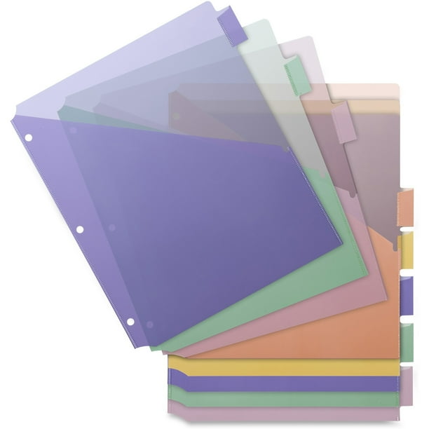 Business Source Pocket Index Dividers - 8 Print-on Tab(s) - 8.5 Business Source Pocket Index Dividers - 8 Print-on Tab(s) - 8.5