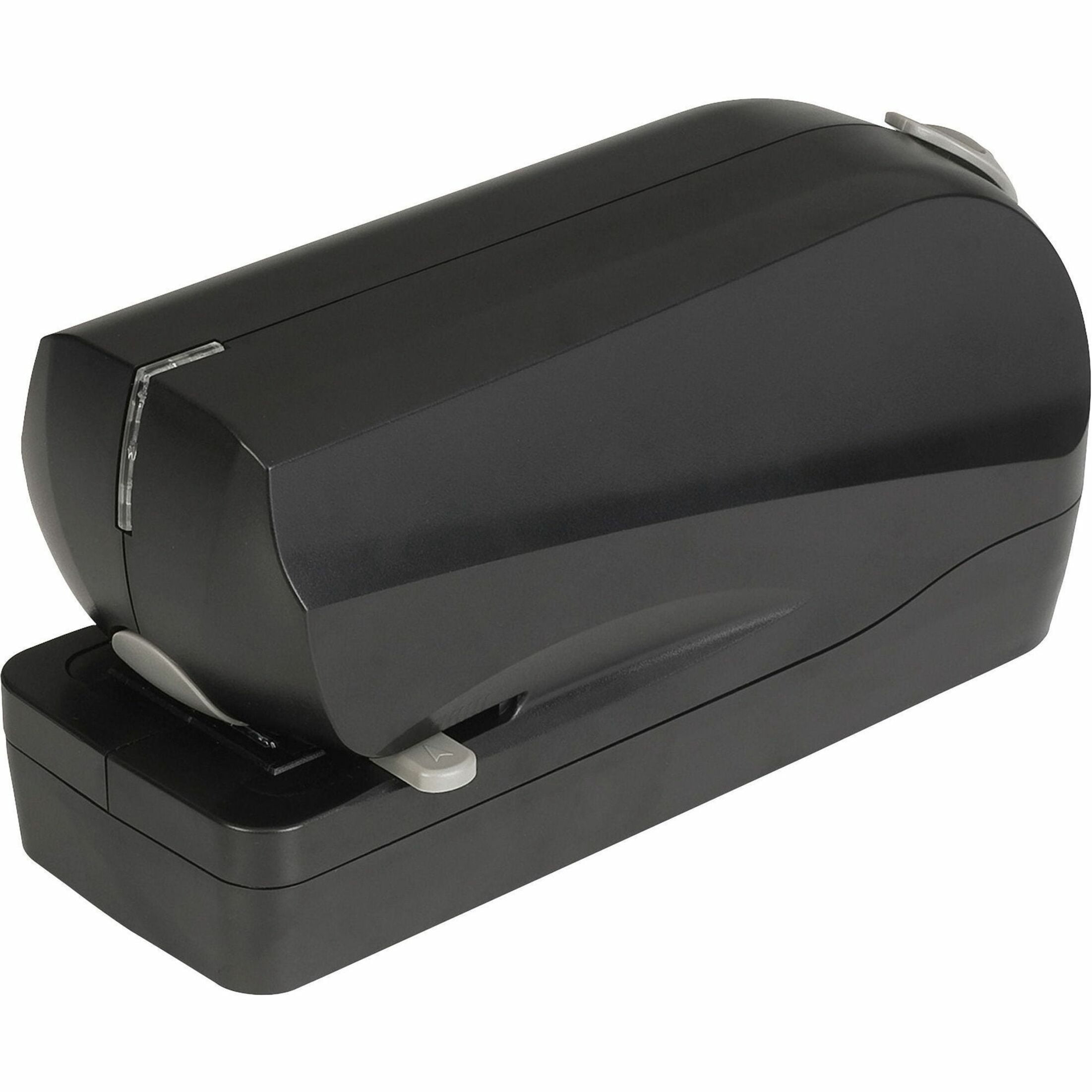 Business Source, BSN62877, Electric Flat Clinch Stapler, 1 Each, Black