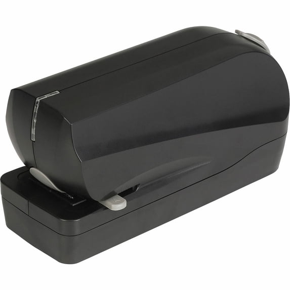 Business Source, BSN62877, Electric Flat Clinch Stapler, 1 Each, Black