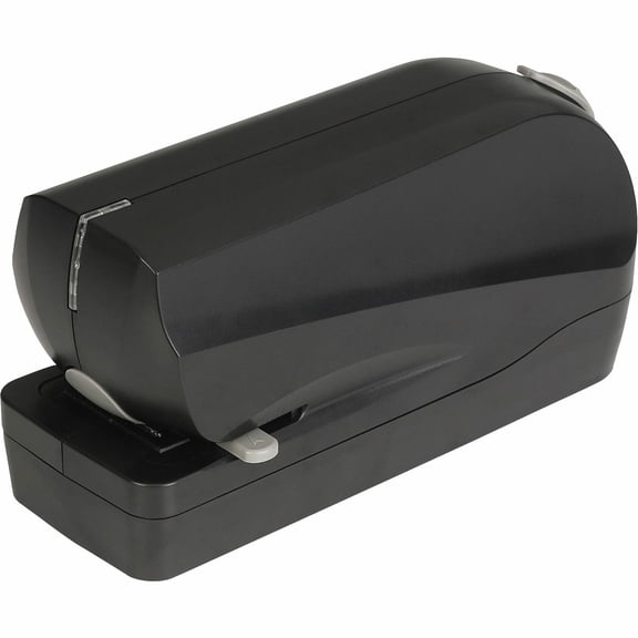 Business Source, BSN62877, Electric Flat Clinch Stapler, 1 Each, Black