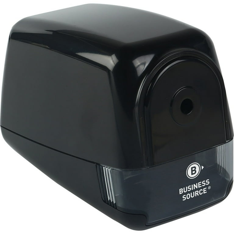 Business Source Electric Pencil Sharpener - Helical - AC Adapter Powered - 3.9