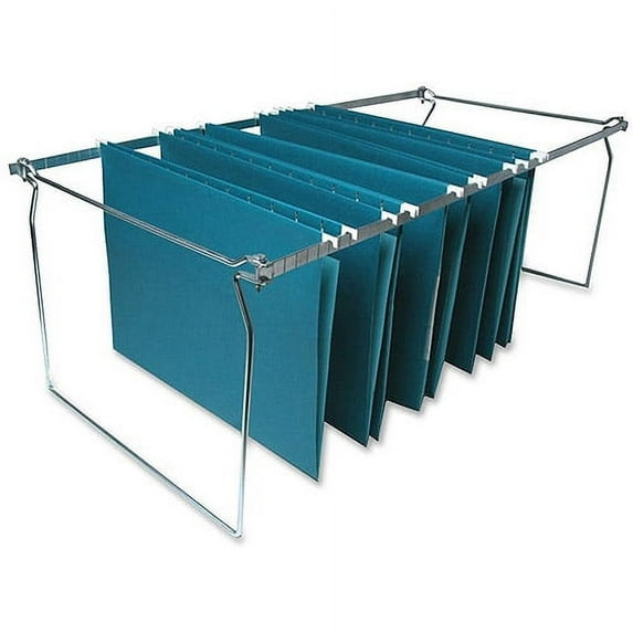 Business Source File Frame - Letter - Metal, Stainless Steel - Silver - 1 Each | Bundle of 5