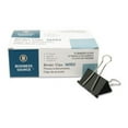 thumbnail image 1 of Business Source  Fold-Back Binder Clips - Black, 1 of 1