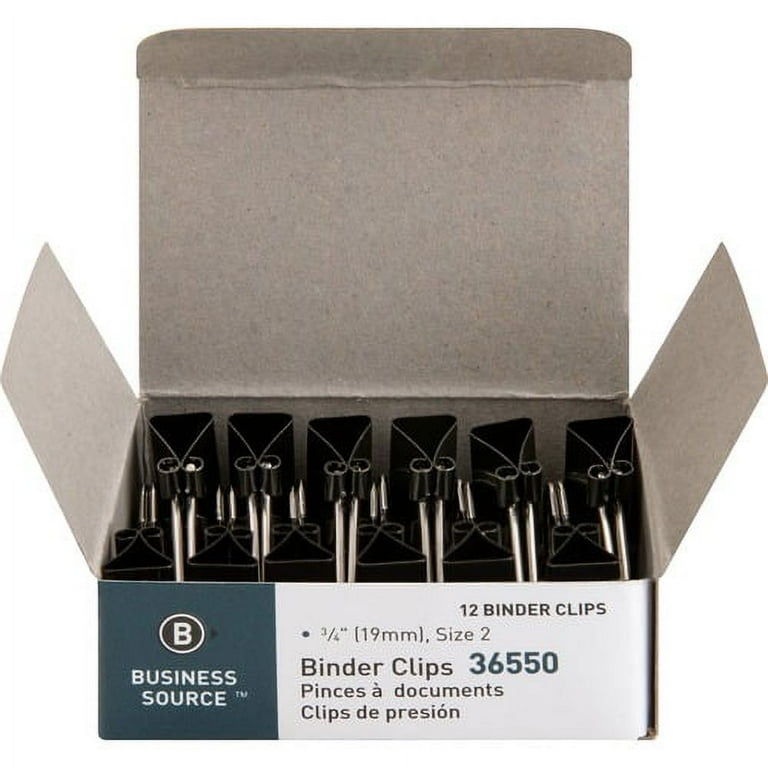 Business Source Fold-back Binder Clips - Small - 0.8 Business Source Fold-back Binder Clips - Small - 0.8