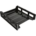 thumbnail image 1 of Business Source Front-Load Stackable Letter Tray - Desktop - Stackable - 25% Recycled - Black - Plastic - 1 Each | Bundle of 10 Each, 1 of 1