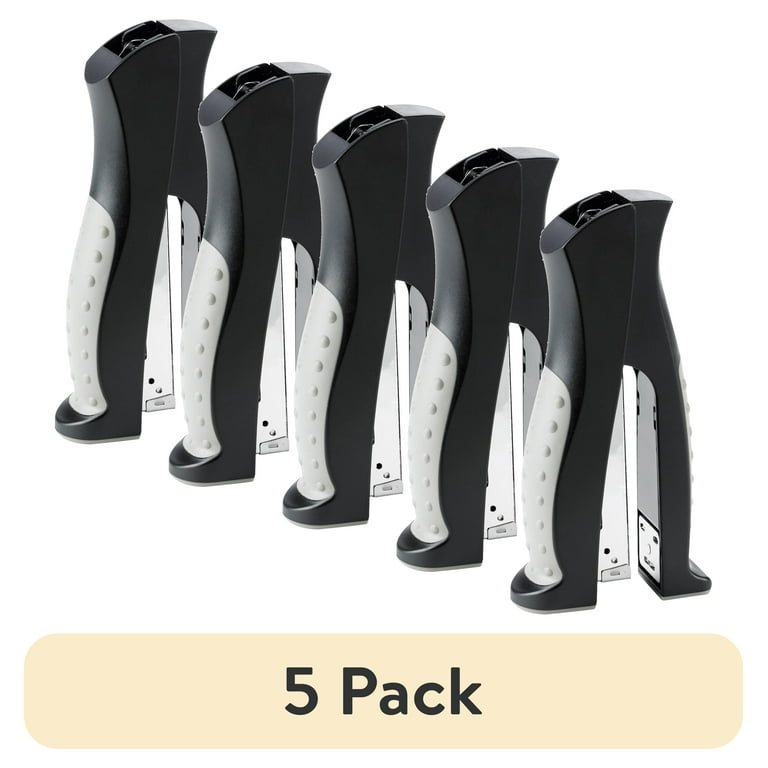 Business Source Stapling Value Pack - 20 of 20lb Paper Sheets Capacity - 210 Staple Capacity - Full Strip - 3 / Pack - Black Business Source Stapling Value Pack - 20 of 20lb Paper Sheets Capacity - 210 Staple Capacity - Full Strip - 3 / Pack - Black