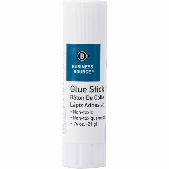 Business Source, BSN15787, Glue Stick, 1 Each, White