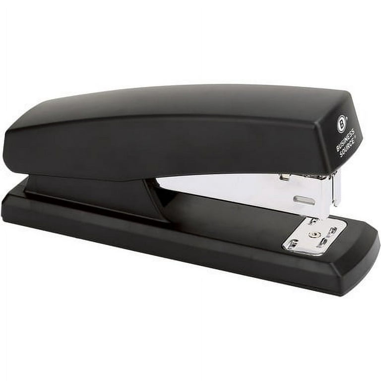 Standard Full Strip Desk Stapler, 20-Sheet Capacity, Black - ASE Direct