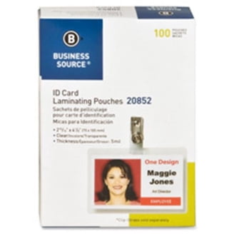 laminating sleeves business cards Card Laminator Pouches for Office Use Its acrylic SPILL Staples HeatSeal Laminating Pouches -