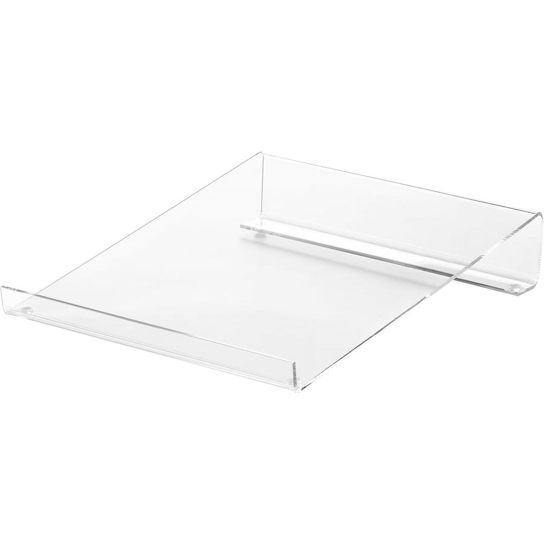 Business Source Large Acrylic Calculator Stand - 1 Each - Clear Business Source Large Acrylic Calculator Stand - 1 Each - Clear