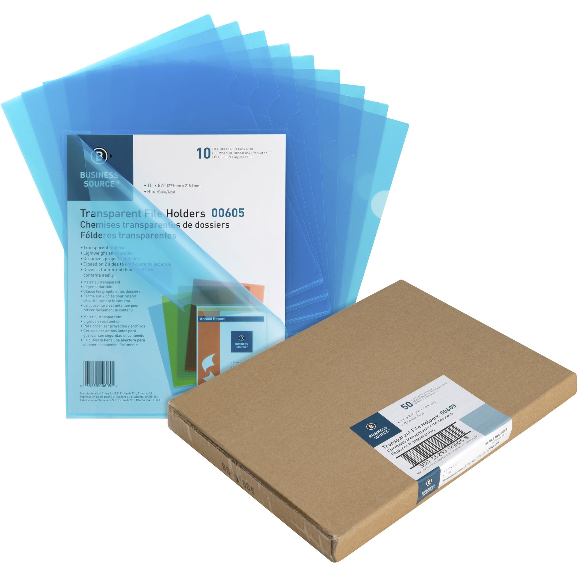 Business Source Letter File Sleeve - 8 1/2 Business Source Letter File Sleeve - 8 1/2