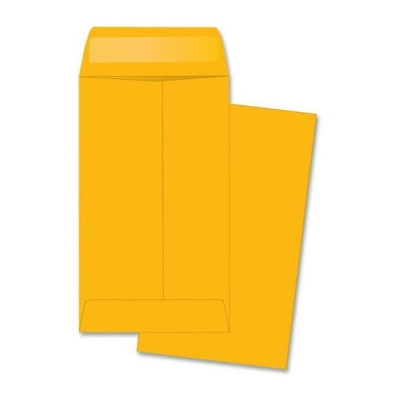 Business Source Little Coin No. 5-1/2 Kraft Envelopes Coin - #5-1/2 - 3 1/8" Width x 5 1/2" Length - 20 lb - Gummed - Kraft - 500 / Box - Brown Kraft