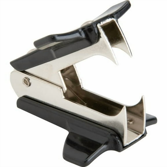Business Source Nickel-plated Teeth Staple Remover - Plastic - Black - 1 Each | Bundle of 10 Each