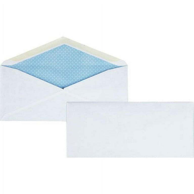 Business Source No. 10 Tinted Diagonal Seam Window Envelopes - Security - #10 - 9 1/2 Business Source No. 10 Tinted Diagonal Seam Window Envelopes - Security - #10 - 9 1/2