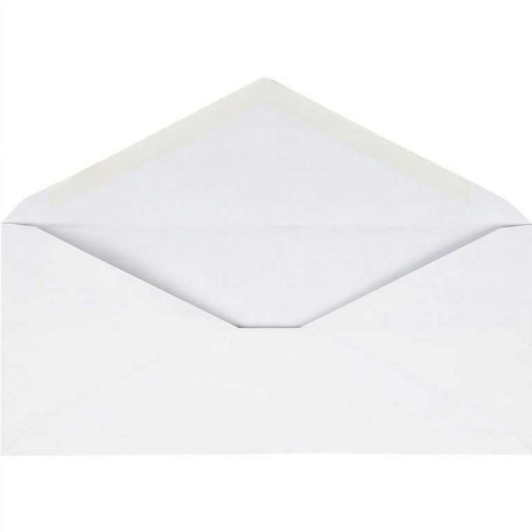 Business Source No. 10 V-Flap Envelopes - Business - #10 - 4 1/8 Business Source No. 10 V-Flap Envelopes - Business - #10 - 4 1/8