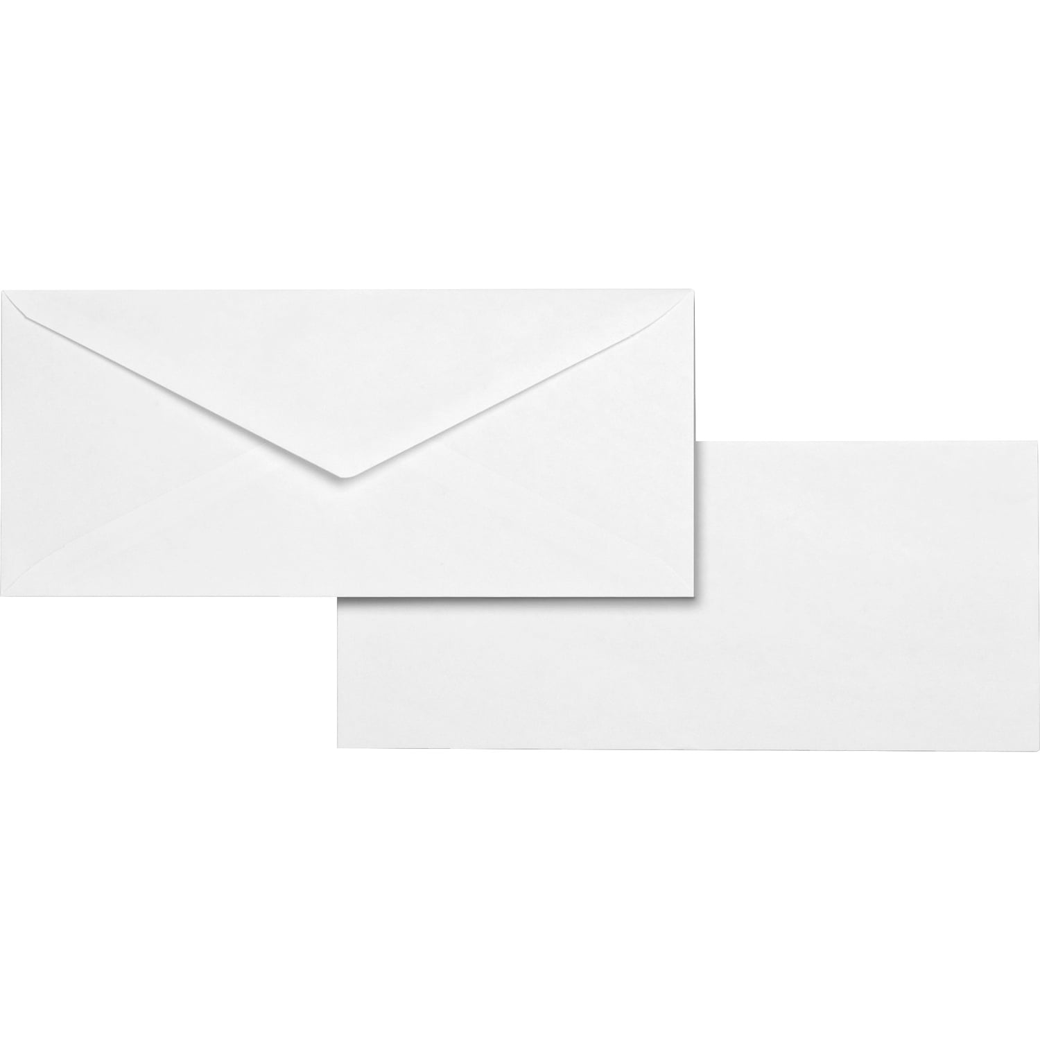 Business Source No. 10 V-Flap Envelopes - Business - #10 - 4 1/8 Business Source No. 10 V-Flap Envelopes - Business - #10 - 4 1/8