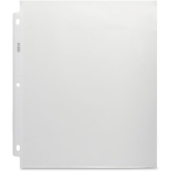 Business Source Nonglare Top-loading Sheet Protectors - 11" Height x 9" Width - 3.3 mil Thickness - For Letter 8 1/2" x 11" Sheet - Rectangular - Non-glare - Polypropylene - 50 / Box | Bundle of 5