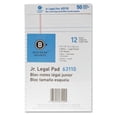 thumbnail image 1 of Business Source  Pad- Micro-Perforated- Legal Rld- 50 Sh- 8-.50in.x11-.75in.- 12-DZ- CA, 1 of 1