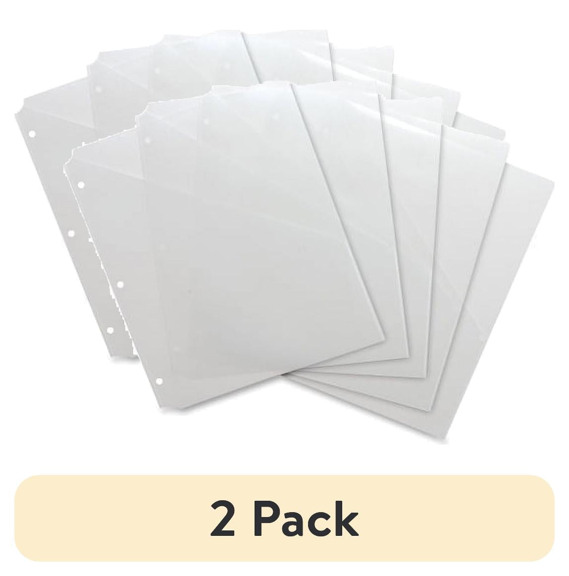 Business Source Poly Binder Pockets - 40 x Sheet Capacity - For Letter 8 1/2 Business Source Poly Binder Pockets - 40 x Sheet Capacity - For Letter 8 1/2