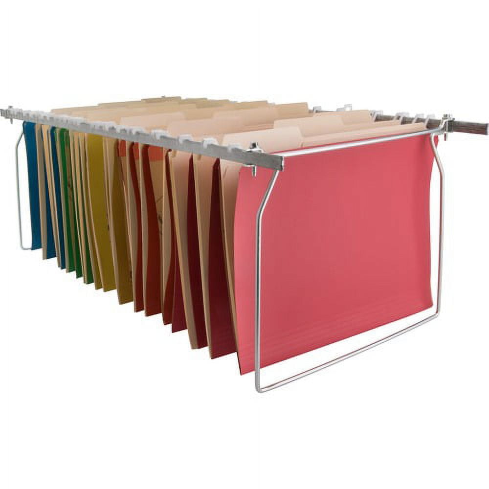 Business Source Premium File Folder Frames - Letter - Metal - Stainless Steel - 6 / Box Business Source Premium File Folder Frames - Letter - Metal - Stainless Steel - 6 / Box
