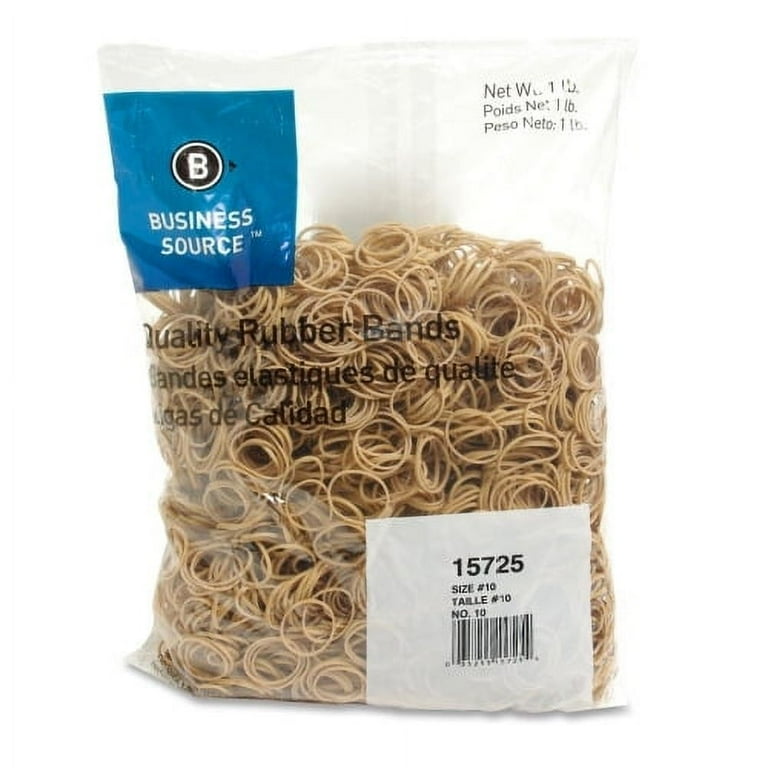 Business Source Quality Rubber Bands - Size: Assorted - Sustainable - 1 / Pack - Rubber - Crepe Business Source Quality Rubber Bands - Size: Assorted - Sustainable - 1 / Pack - Rubber - Crepe