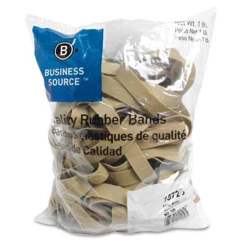 Business Source Quality Rubber Bands - Size: #32 - 3 Business Source Quality Rubber Bands - Size: #32 - 3