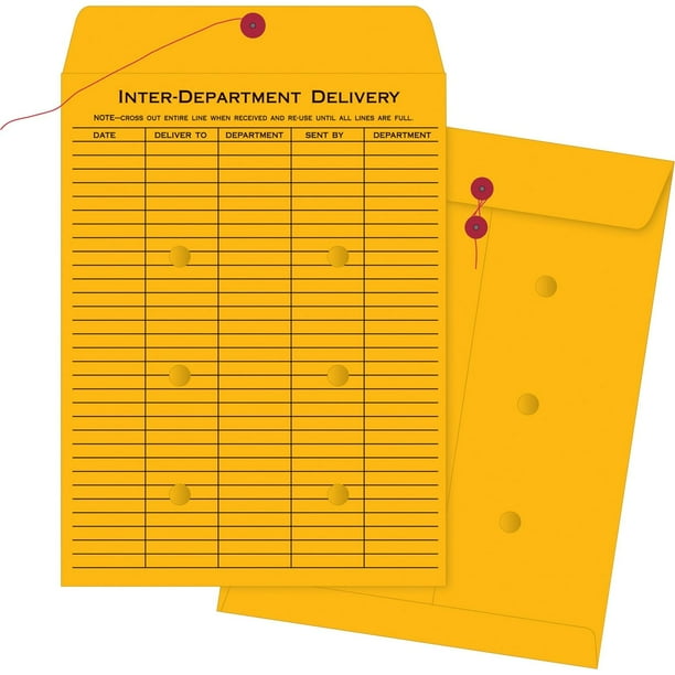 Business Source Ruled Interdepartmental Envelopes - Inter-department - #32 - 10 Business Source Ruled Interdepartmental Envelopes - Inter-department - #32 - 10