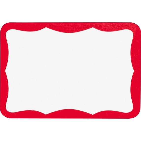 Business Source Self-stick Name Badge Labels