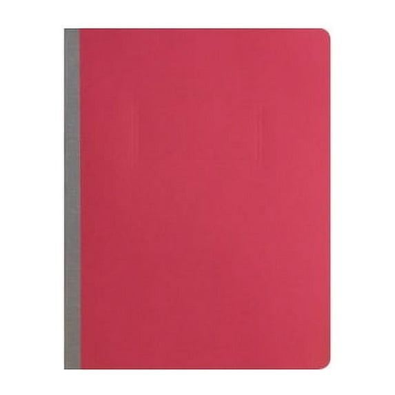 Business Source Side Fastener 2-piece Report Cover Letter - 8 1/2" x 11" Sheet Size - Bright Red - Recycled - 10 / Pack