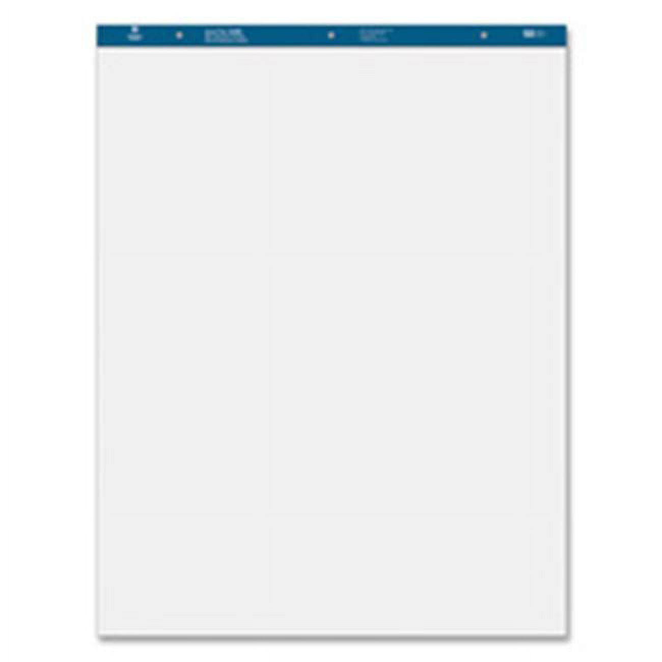 Business Source  Standard Easel Pads- Plain- 27in.x34in.- 50 Sheets- 2-CT- White