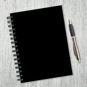 TF Publishing Undated Spiral Journal, 7 x 9, Black