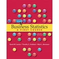 thumbnail image 1 of Pre-Owned Business Statistics - A First Course, 6th Edition (Paperback) 0132807262 9780132807265, 1 of 1