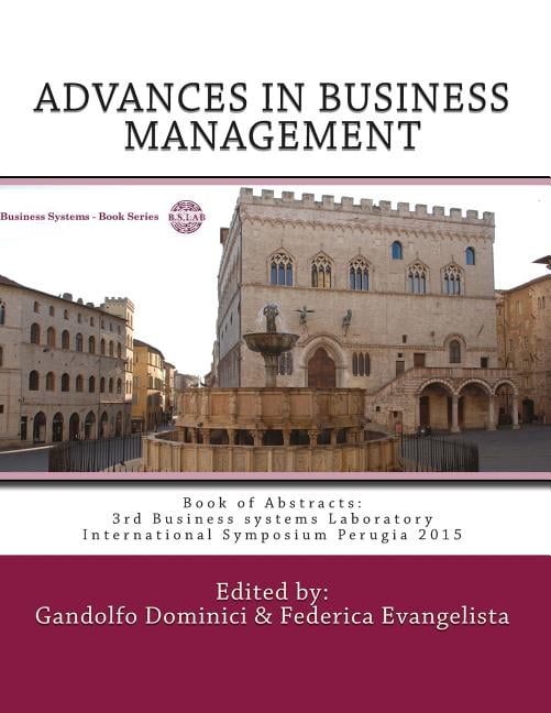 Business Systems: ADVANCES IN BUSINESS MANAGEMENT. Towards Systemic ...