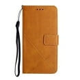 thumbnail image 1 of Business Wallet Case for iPhone 15 Plus with Strong Magnetic Clasp Card Slots Holder, Luxury PU Leather Flip Cover with Kickstand Shockproof Protective Case for iPhone 15 Plus, Yellow, 1 of 8