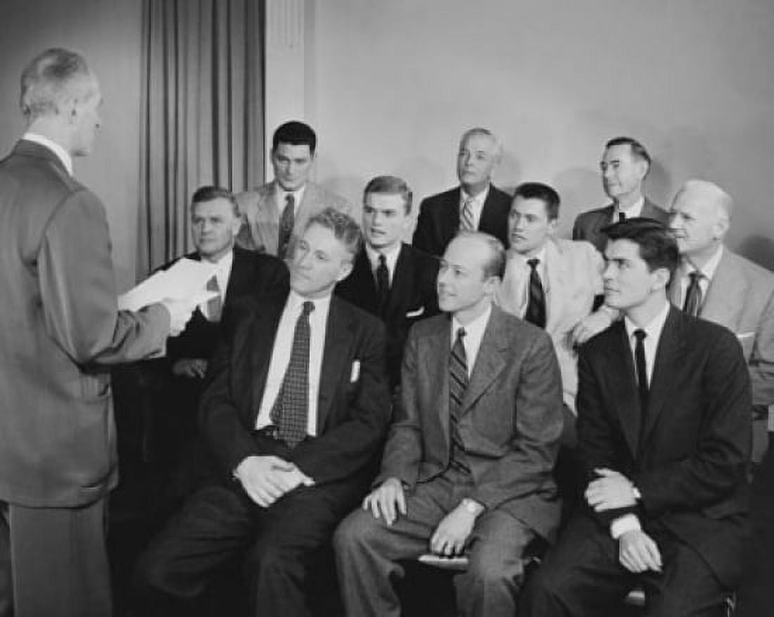 Business executives in a seminar Canvas Art - (24 x 36)