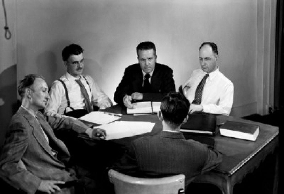 Business meeting Canvas Art - (24 x 36)