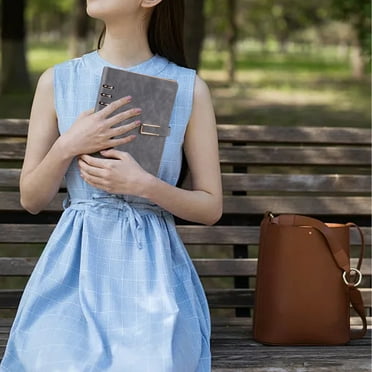 Business office notebook loose-leaf notepad student imitation leather 6 rings