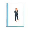 thumbnail image 1 of Businessman Merchant Employer Commercial Book Sheet Protectors Portfolio Binder Folder, 1 of 3