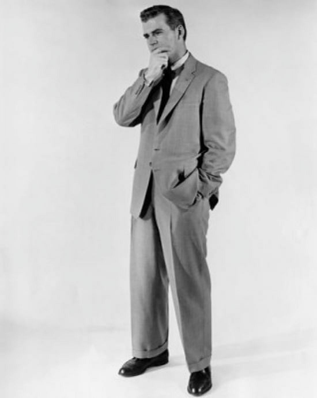 Businessman standing with his hands in his pockets Canvas Art - (24 x 36)