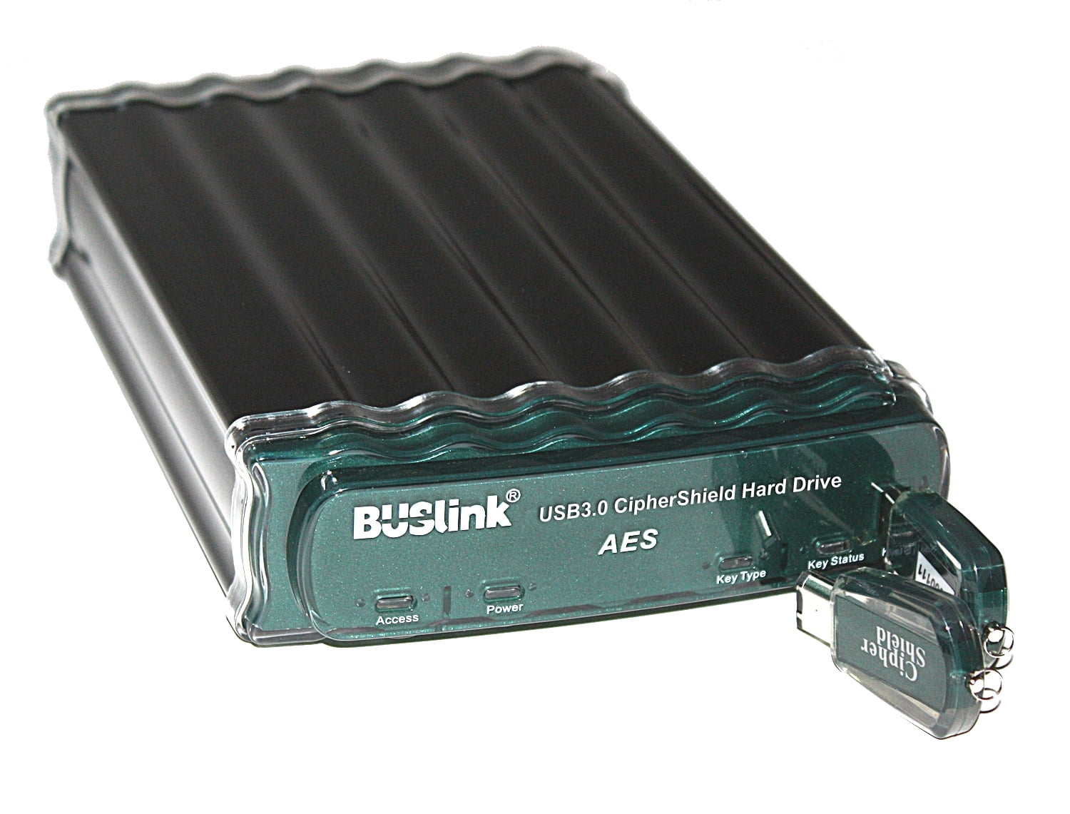 Buslink CSE-12TXP 12TB all OS XP compliant CipherShield FIPS 140-2 256-bits AES USB 3.2 Gen 1 (3.0) hardware encrypted external desktop hard drive